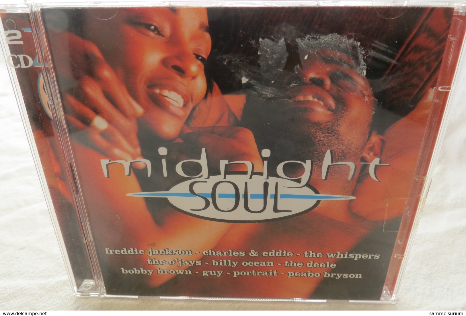2 CDs "Midnight Soul" Div. Interpreten - Soul - R&B
