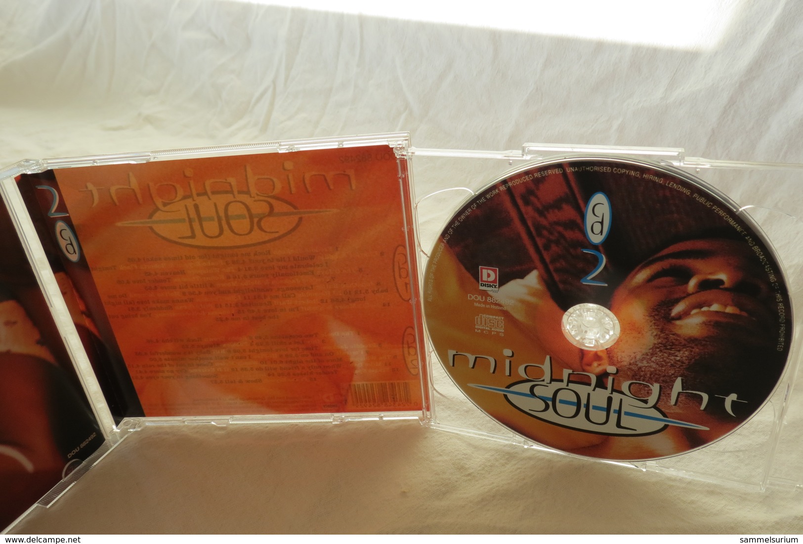 2 CDs "Midnight Soul" Div. Interpreten - Soul - R&B