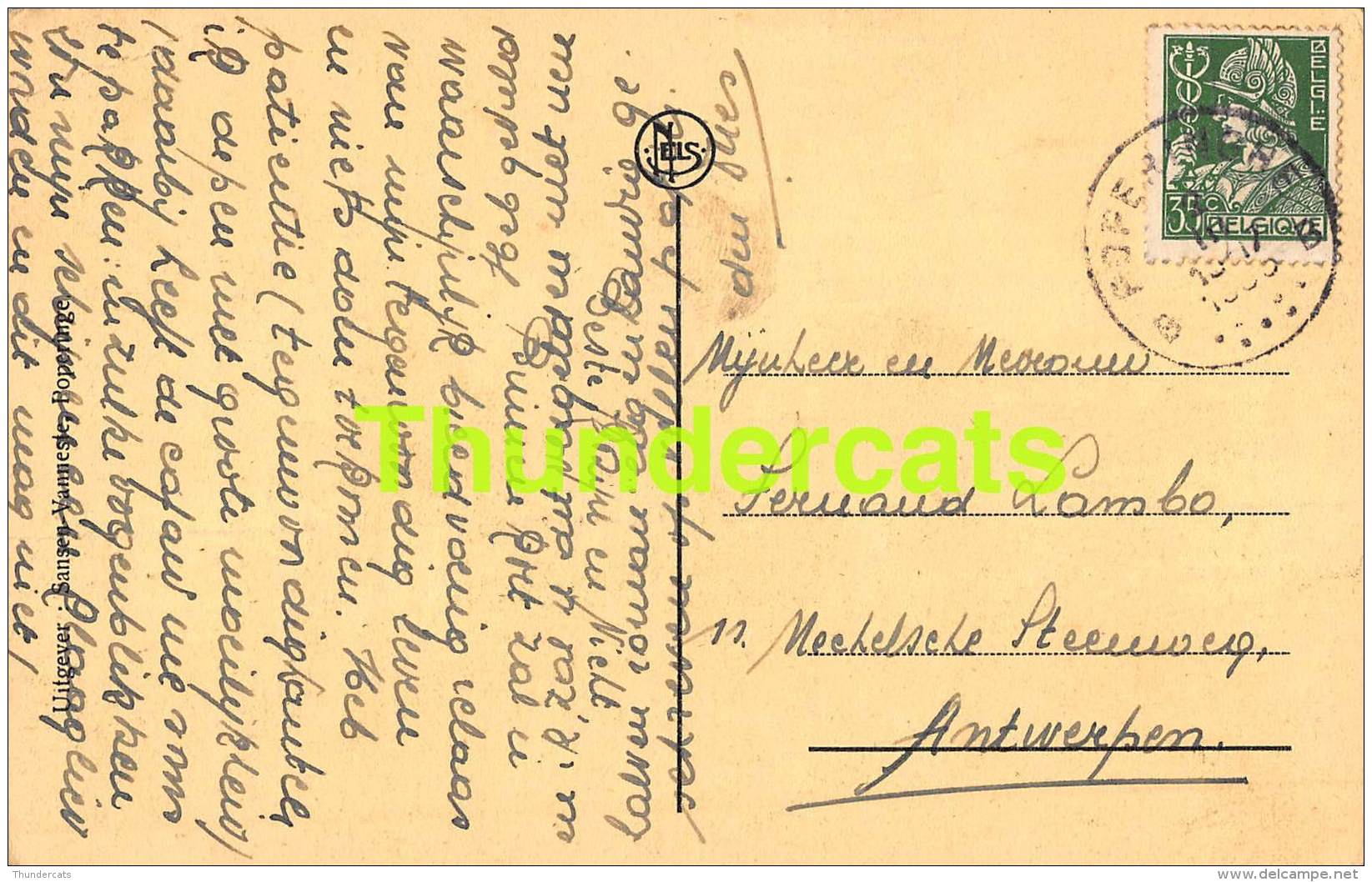 CPA POPERINGE DE LOVIE  SANATORIUM ST IDESBALD POPERINGHE - Poperinge