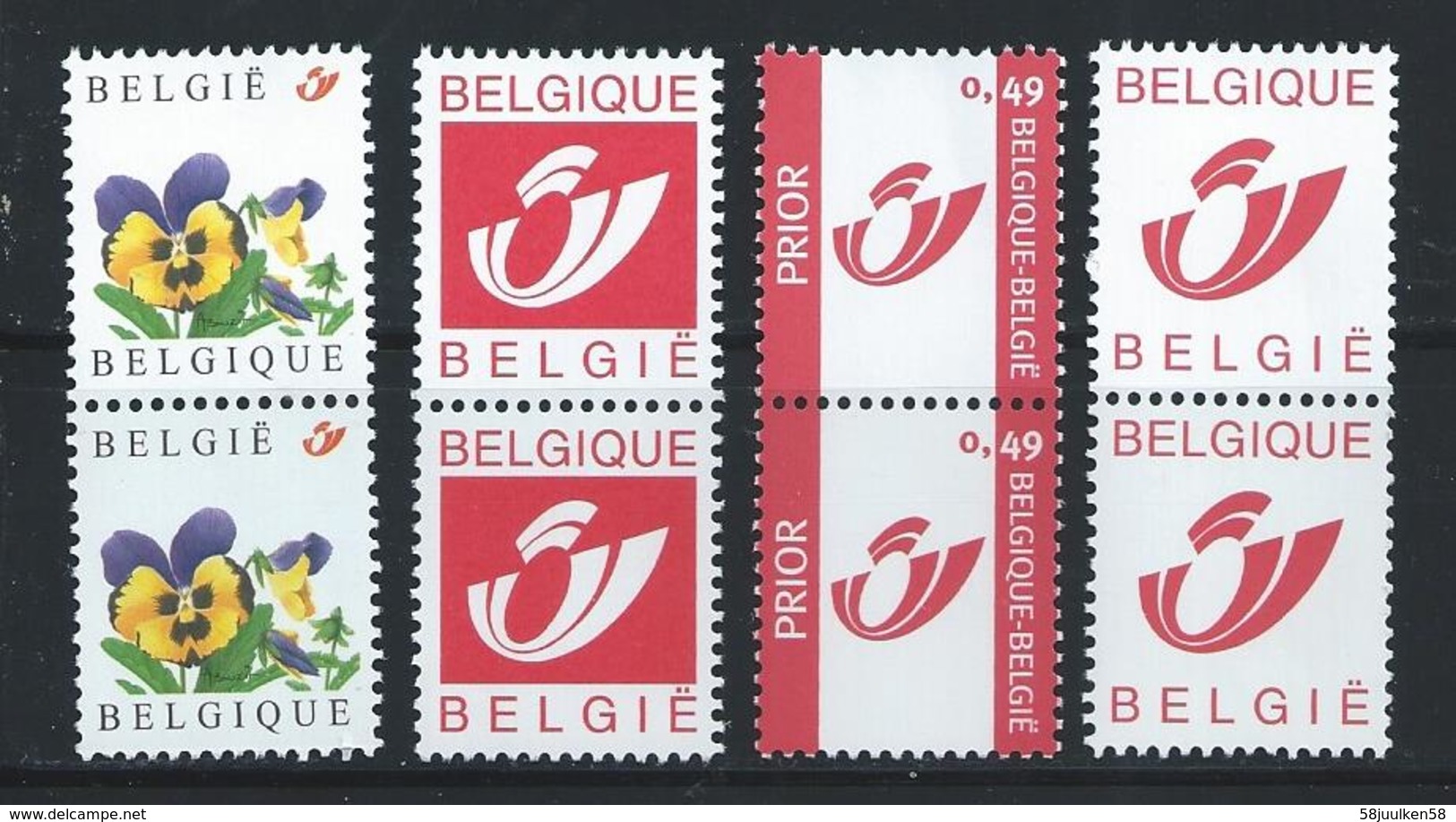BELGIE**  POSTFRIS** OPC NR° 3180/83 ** - Unused Stamps