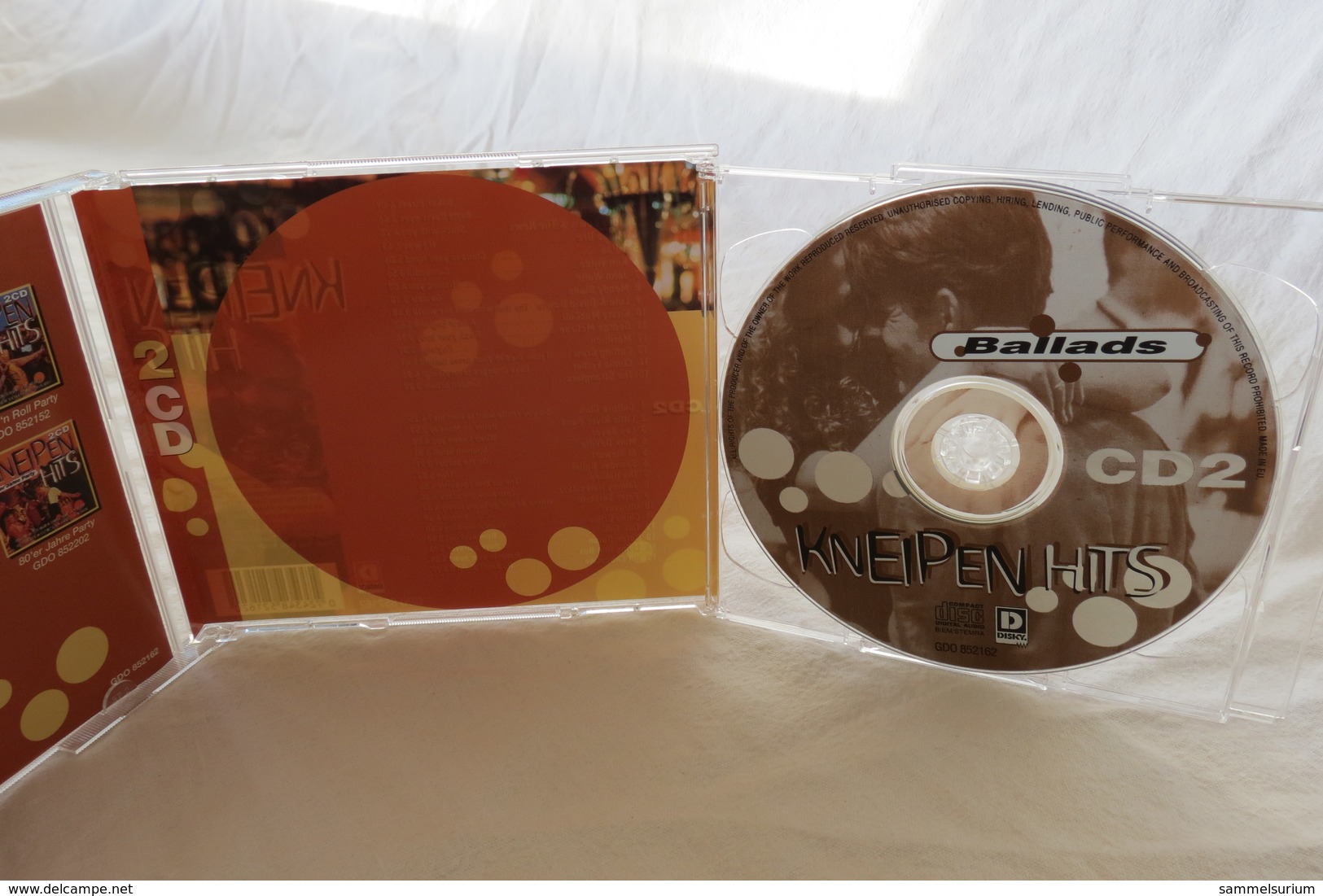 2 CDs "Kneipen Hits" Ballads - Hit-Compilations