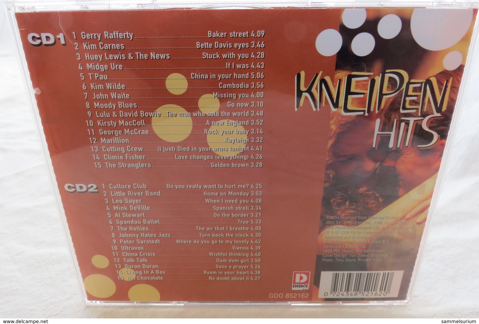 2 CDs "Kneipen Hits" Ballads - Hit-Compilations