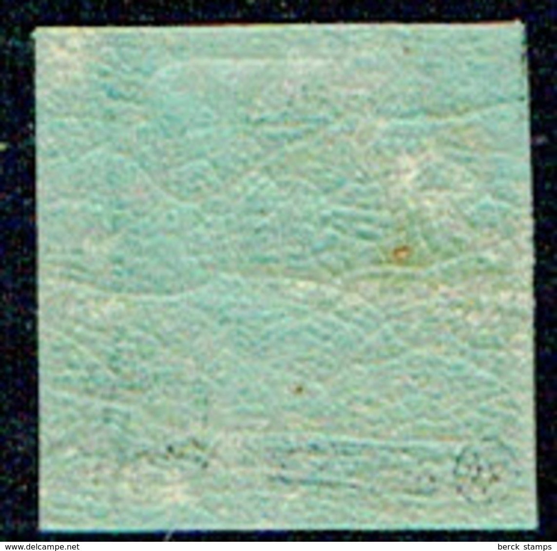 GUADELOUPE - TAXE N° 12a* - 50c VERT-BLEU - TIRAGE 8. - Strafport