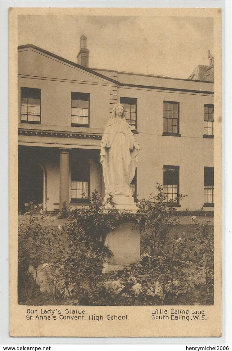 Londres London St Anne's Couvent Our Lady's Statue, High School Little Ealing Lane South - Sonstige & Ohne Zuordnung