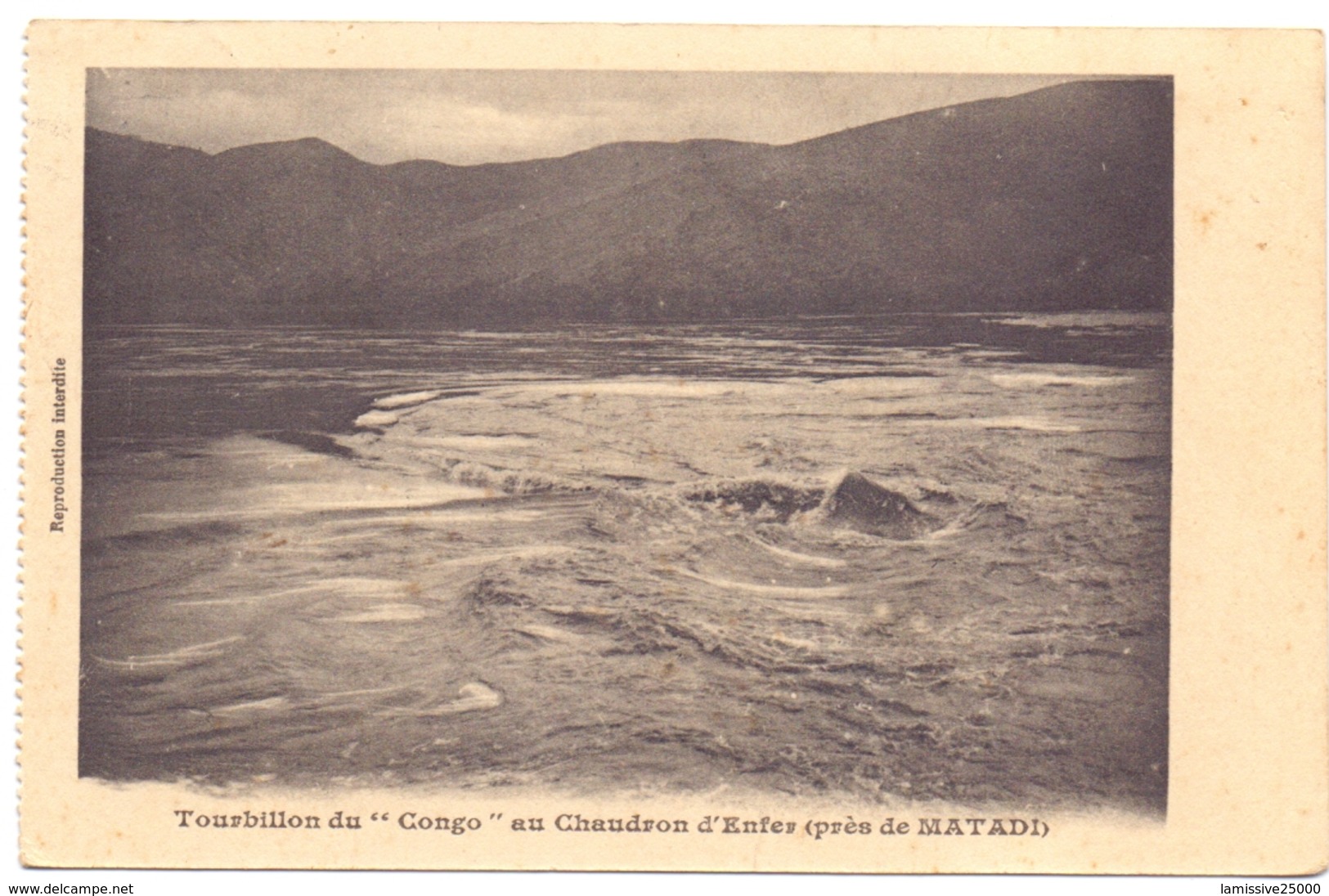 CARTE POSTALE DE MATADI POUR M POKO OUBANGUI CHARI TCHAD TRANSIT  CONGO BANGUI - Briefe U. Dokumente