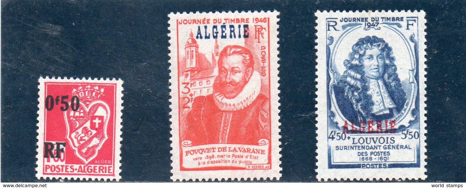 ALGERIE 1946-7 * - Unused Stamps