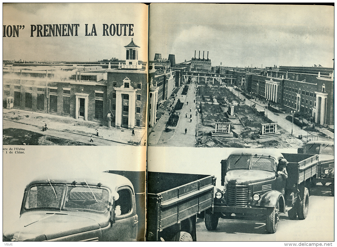 Revue LA CHINE (Septembre 1956), Mensuelle éditée Et Publiée Par La Chine, 40 Pages (26 Cm Sur 37 Cm) - Politik