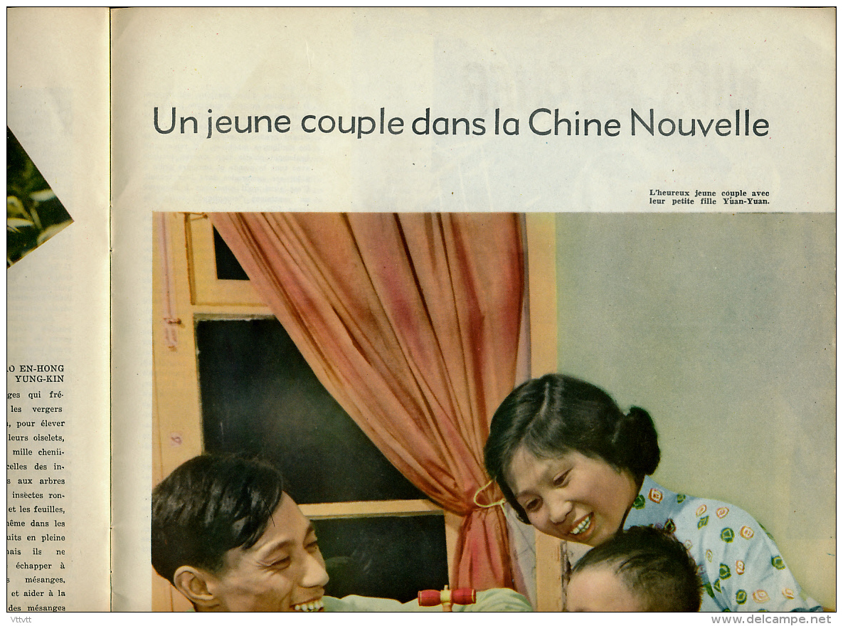 Revue LA CHINE (Septembre 1956), Mensuelle éditée et publiée par la Chine, 40 pages (26 cm sur 37 cm)