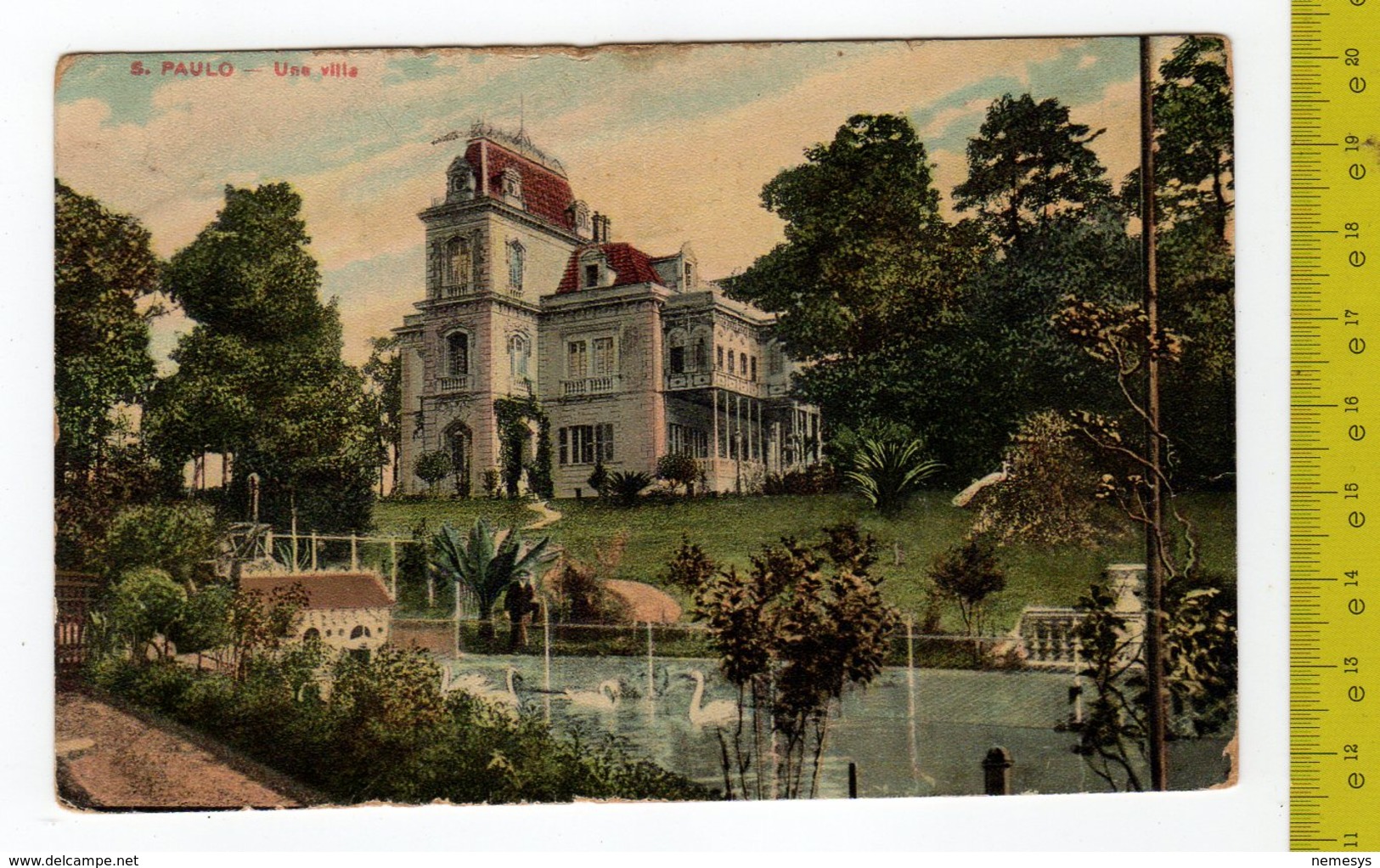 1911 SAO PAOLO Villa FP V SEE 2 SCANS - São Paulo