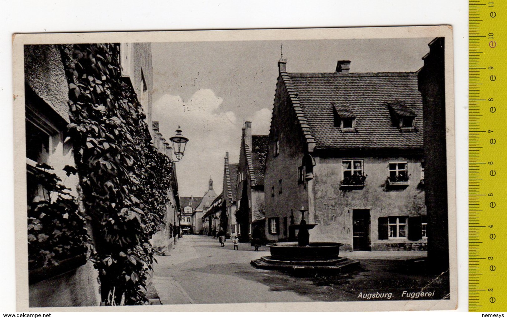 1939 AUGSBURG Fuggerei FP V SEE 2 SCANS Animated - Schwabach