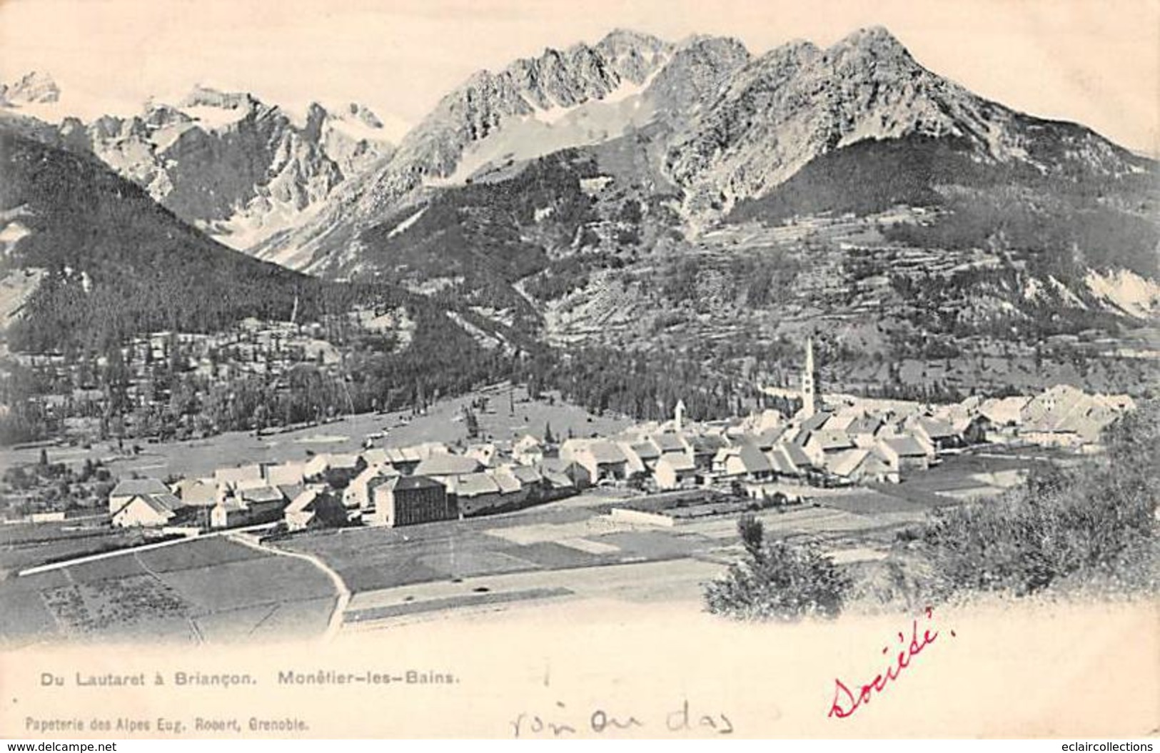 Monêtier Les Bains      05       Vue Générale       (voir Scan) - Sonstige & Ohne Zuordnung