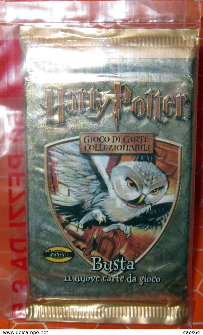 HARRY POTTER CARDS PANINI BUSTINA NUOVA NEW SIGILLATA 2001 - Harry Potter