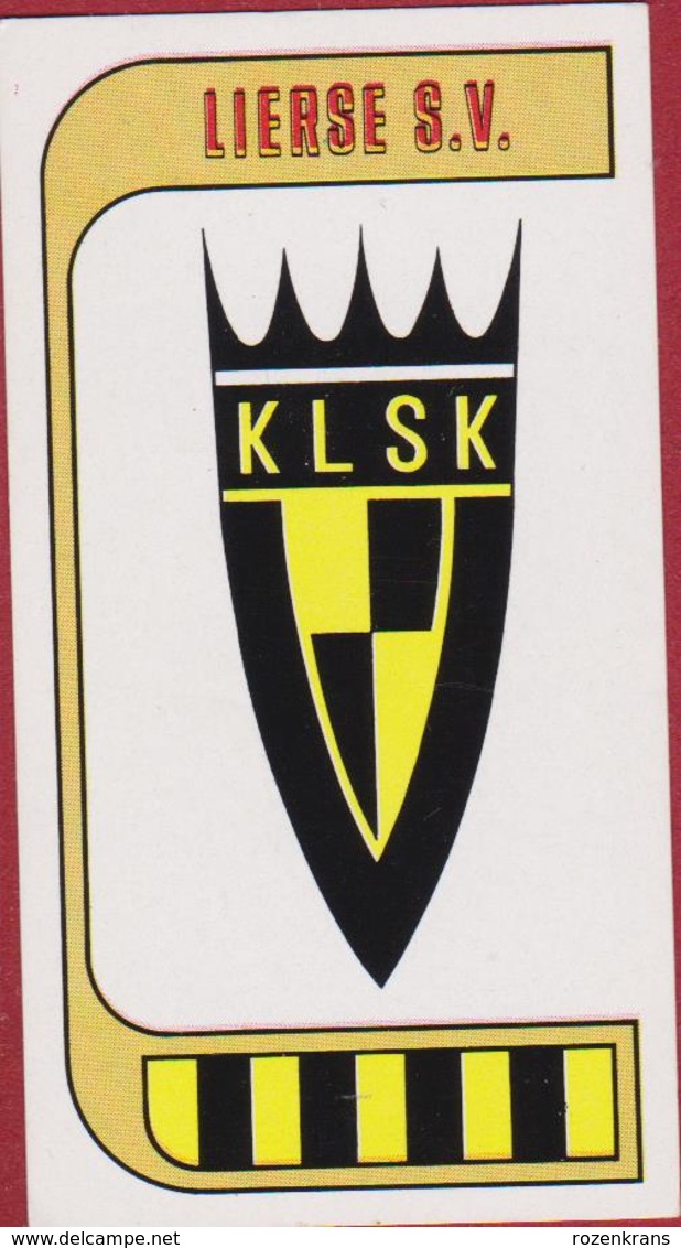 Panini Football 83 Voetbal Belgie Belgique 1983 Sticker Autocollant Lierse SV SK KS Lier Nr. 167 Logo Clublogo - Sports