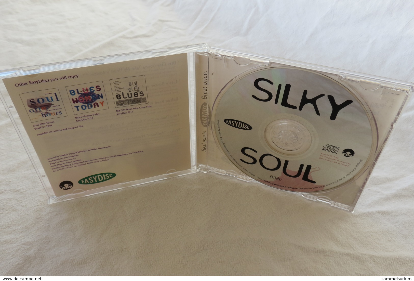 CD "Silky Soul" Div. Interpreten - Hit-Compilations