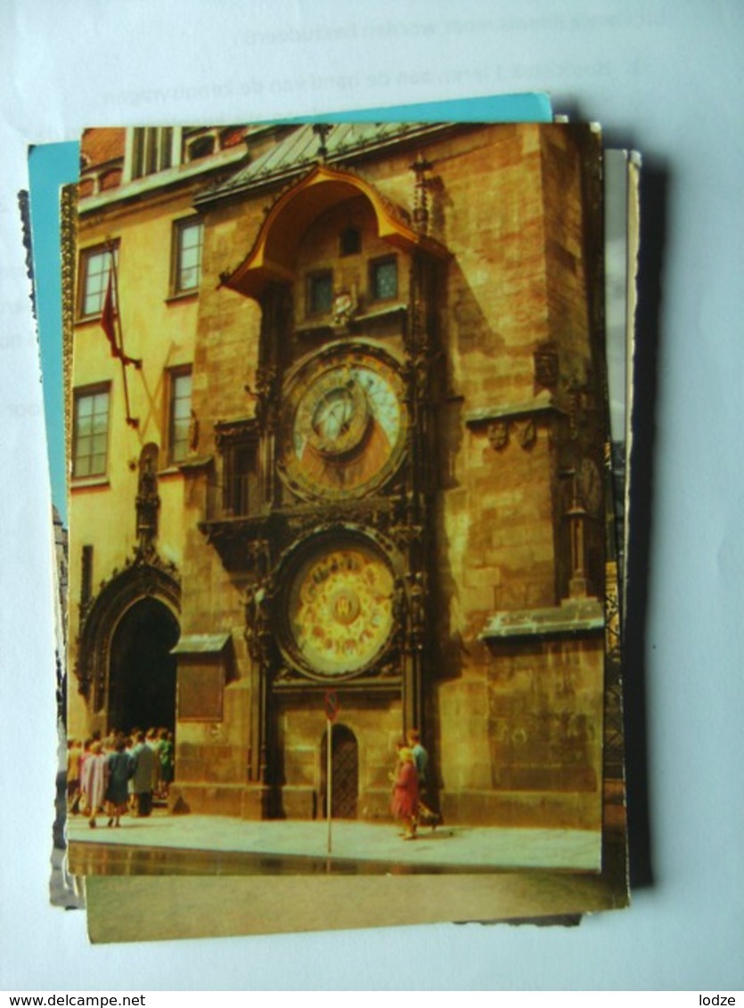 Tsjechië Ceskoslovensko Czech Rep. Praag Praha Prague Old Town Clock - Tsjechië