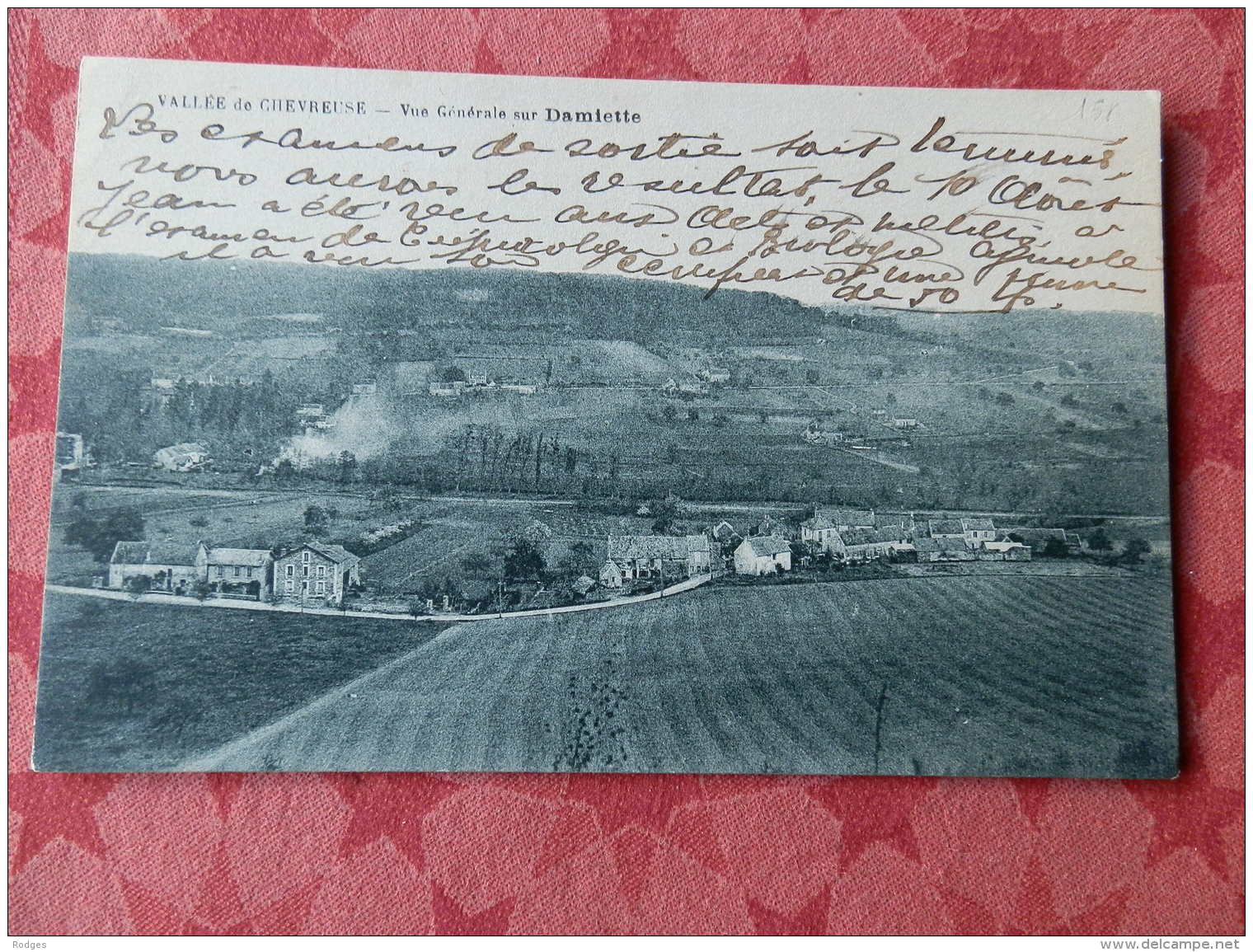 Dep 78 , Cpa  Vallée De Chevreuse , Vue Générale Sur DAMIETTE  (487) - Other & Unclassified