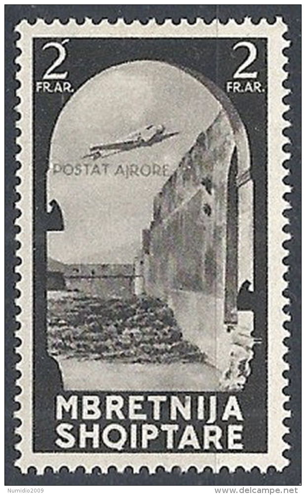 1940 ALBANIA POSTA AEREA 2 F MH * - RR12216 - Albanie