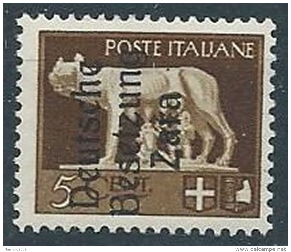 1943 OCCUPAZIONE TEDESCA ZARA 5 CENT MNH **  - RR11903 - Occ. Allemande: Zara