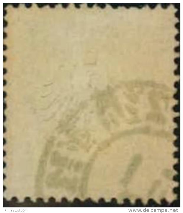 1872, 1/4 Groschen Kleiner Brustschild - LEIPZIG - Oblitérés