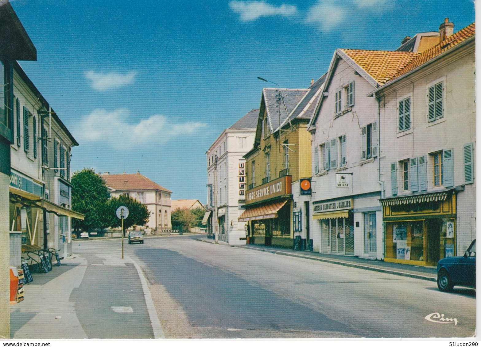 CPSM Valdoie - Rue Principale (avec Magasins Dont UNICO) - Valdoie