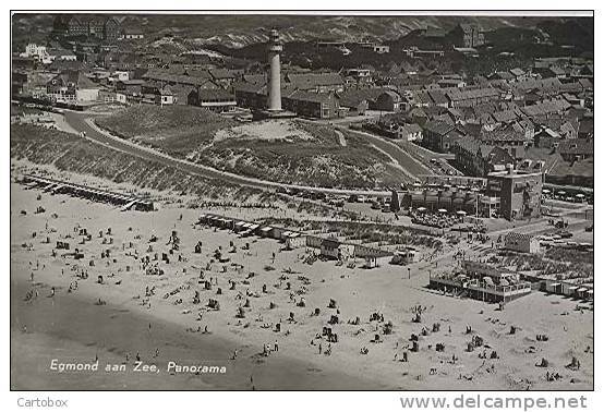 Egmond Aan Zee, Panorama   (met Vuurtoren) - Egmond Aan Zee