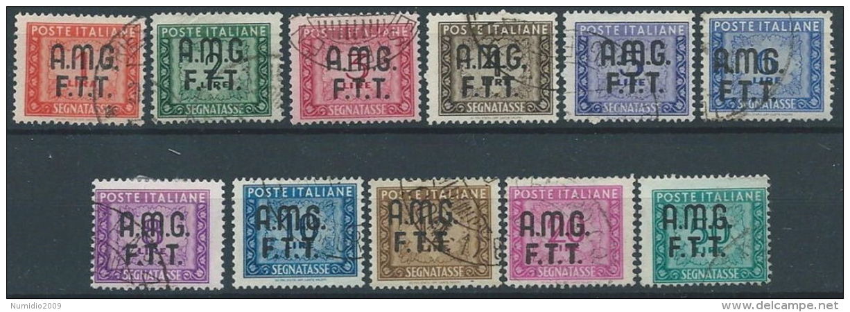 1947-49 TRIESTE A SEGNATASSE 2 RIGHE MNH ** - RR13102 - Postage Due