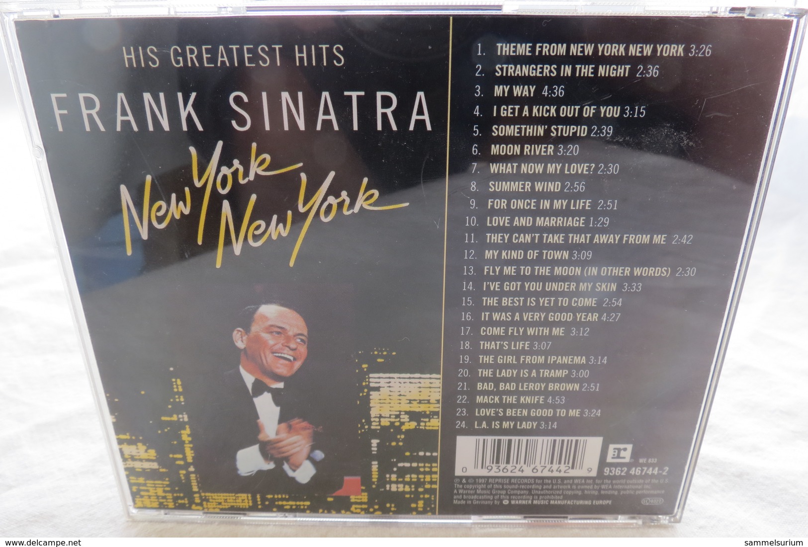 CD "Frank Sinatra" New York New York, His Greatest Hits - Hit-Compilations