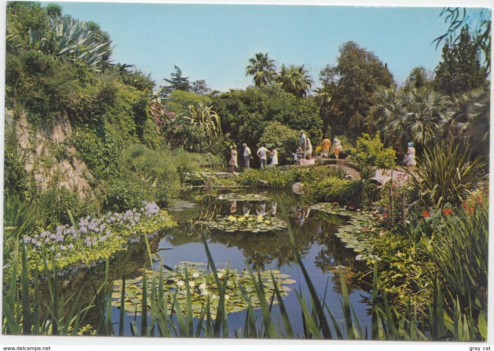 Spain, Espana, BLANES, Costa Brava, Jardin Botanico, Botanist Gardens, 1980 Used Postcard [21805] - Gerona