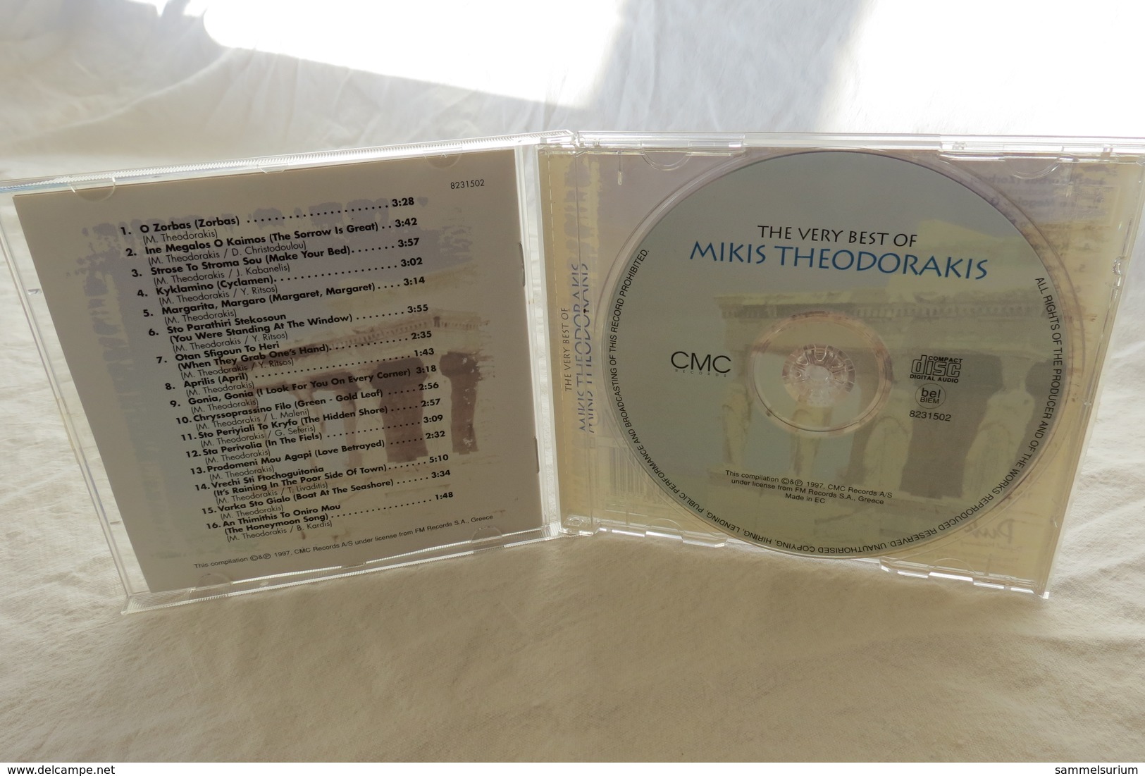 CD "Mikis Theodorakis" The Very Best Of - Hit-Compilations