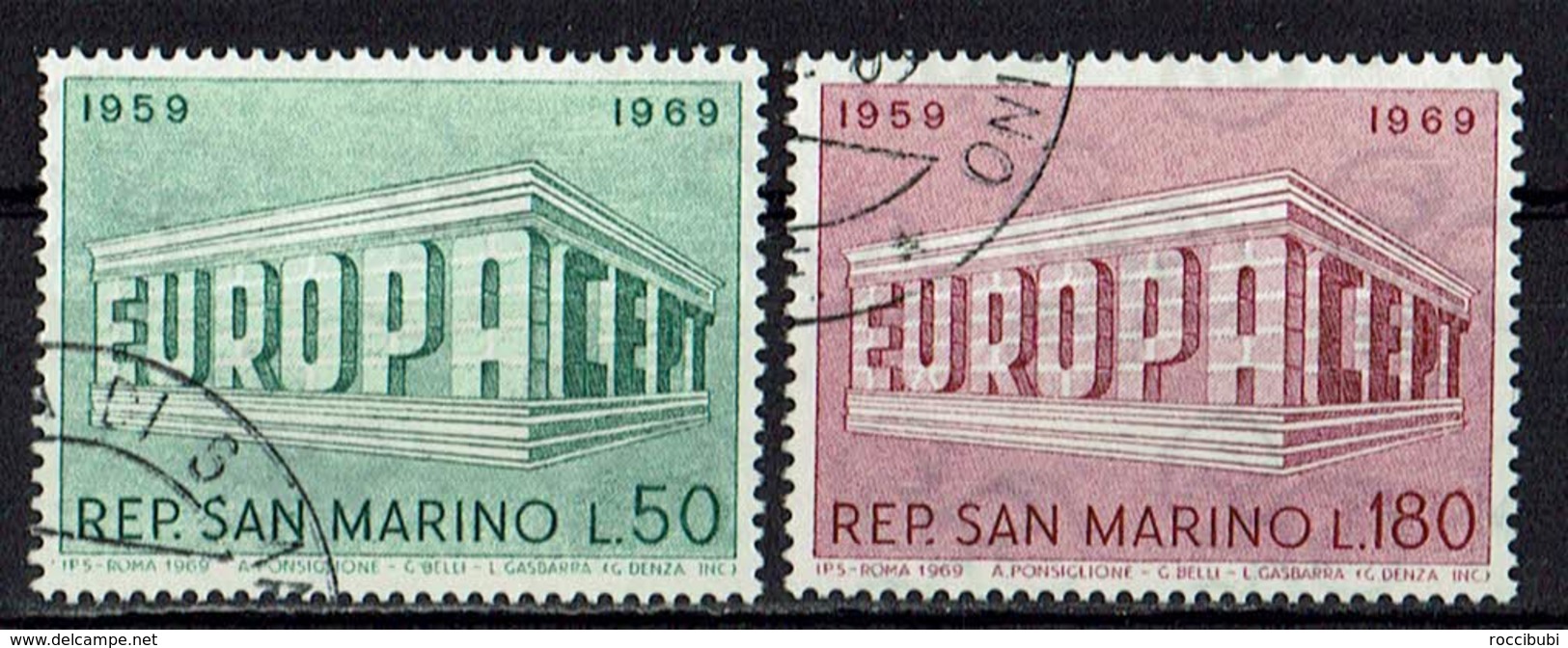 San Marino // Mi. 925/926 O - 1969