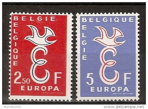 1958 EUROPA BELGIO MNH **  - RR5532 - 1958