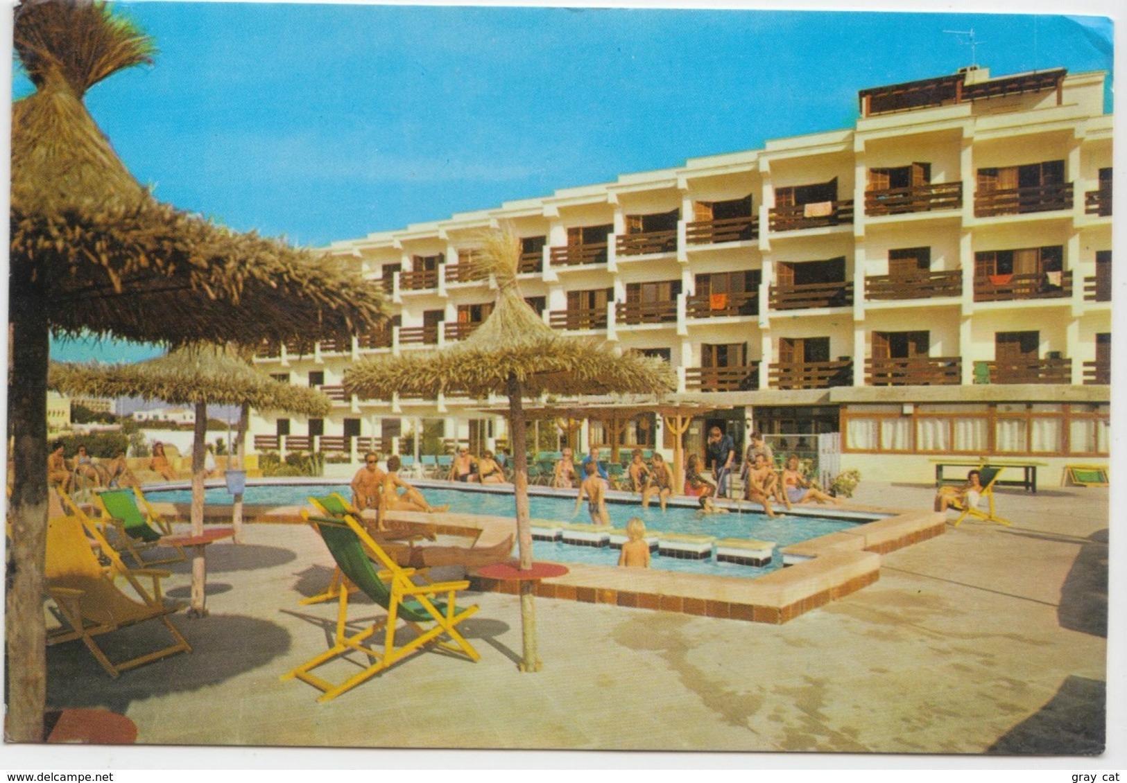 HOTEL CABO BLANCO, Colonia De SANT JORDI, MALLORCA, SPAIN, Used Postcard [21808] - Mallorca