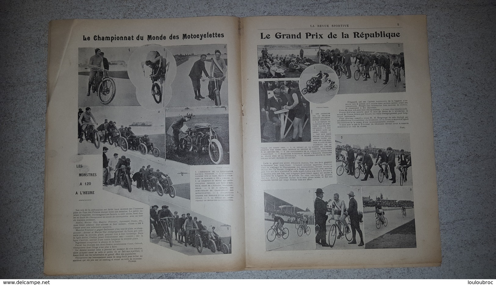 RARE LA REVUE SPORTIVE 1er ANNEE  1903 N°27  LES 500 METRES DE DEAUVILLE 17 PAGES PARFAIT ETAT