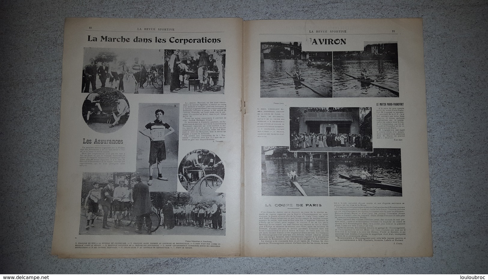 RARE LA REVUE SPORTIVE 1er ANNEE  1903 N°27  LES 500 METRES DE DEAUVILLE 17 PAGES PARFAIT ETAT