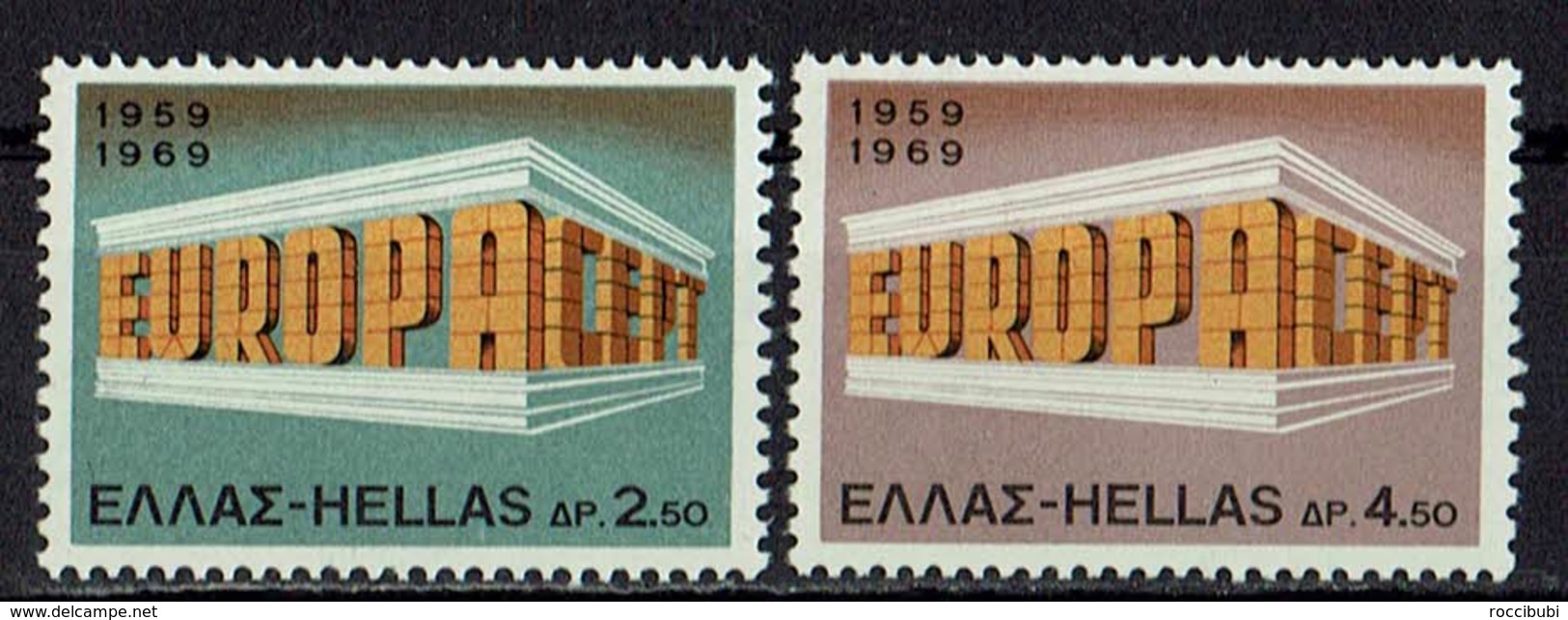 Griechenland // Mi. 1004/1005 ** - 1969