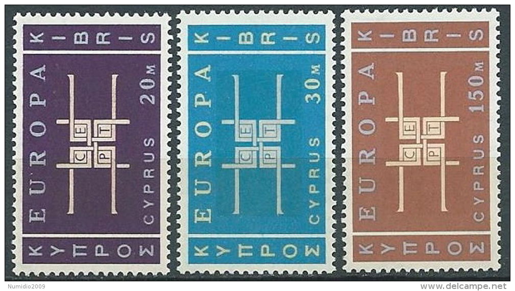 1963 EUROPA CIPRO MNH ** - EV - 1963