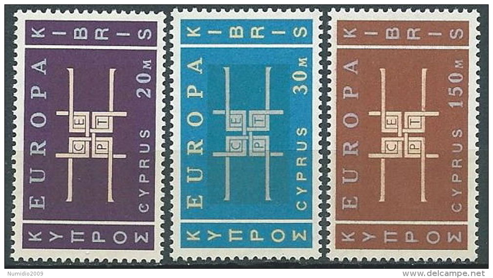 1963 EUROPA CIPRO MNH ** - EV-2 - 1963