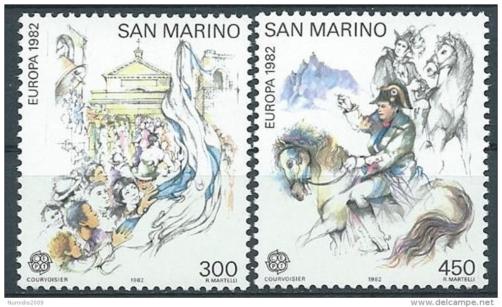 1982 EUROPA SAN MARINO MNH ** - EV - 1982