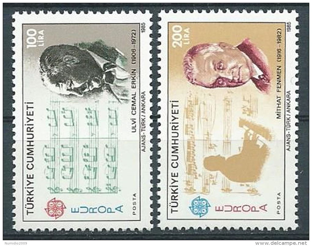 1985 EUROPA TURCHIA MNH ** - EV - 1985