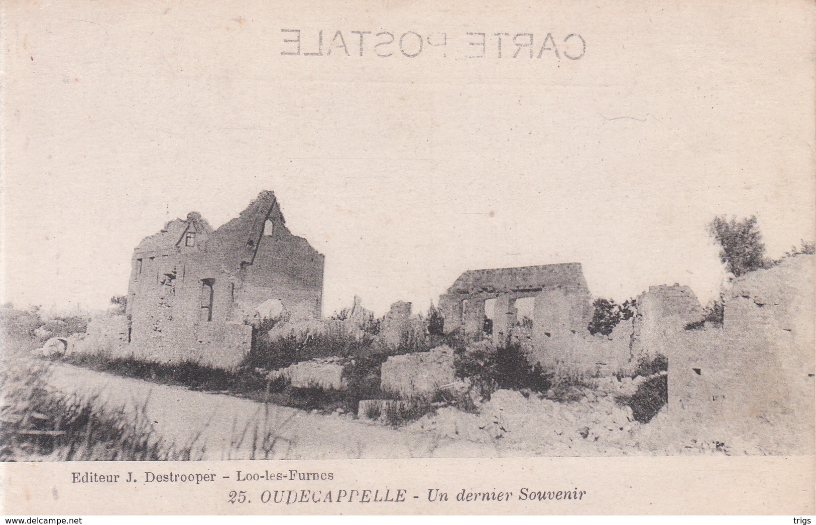 Oudecappelle - Un Dernier Souvenir - Diksmuide