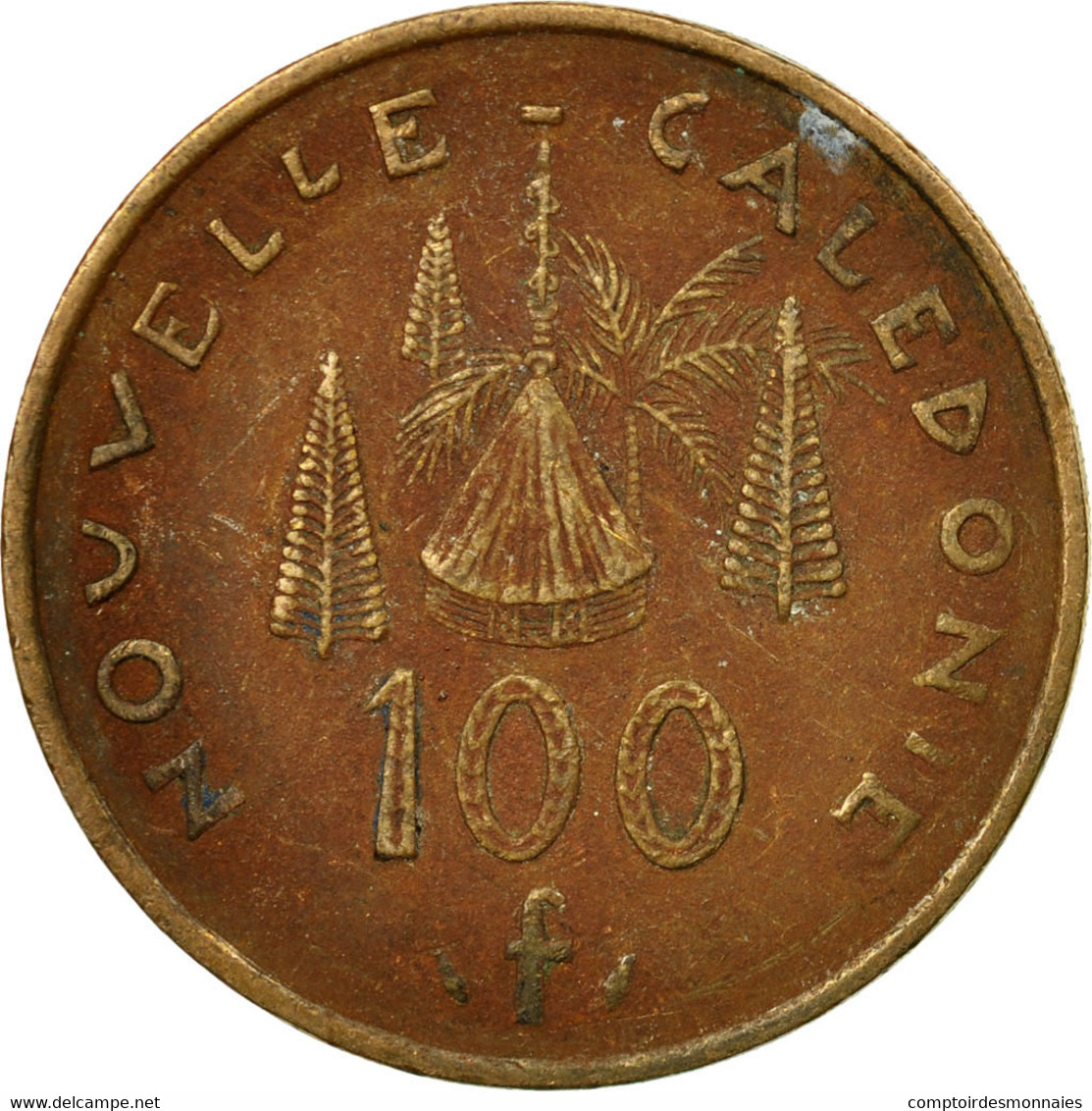 Monnaie, Nouvelle-Calédonie, 100 Francs, 1987, Paris, TTB, Nickel-Bronze, KM:15 - Nouvelle-Calédonie