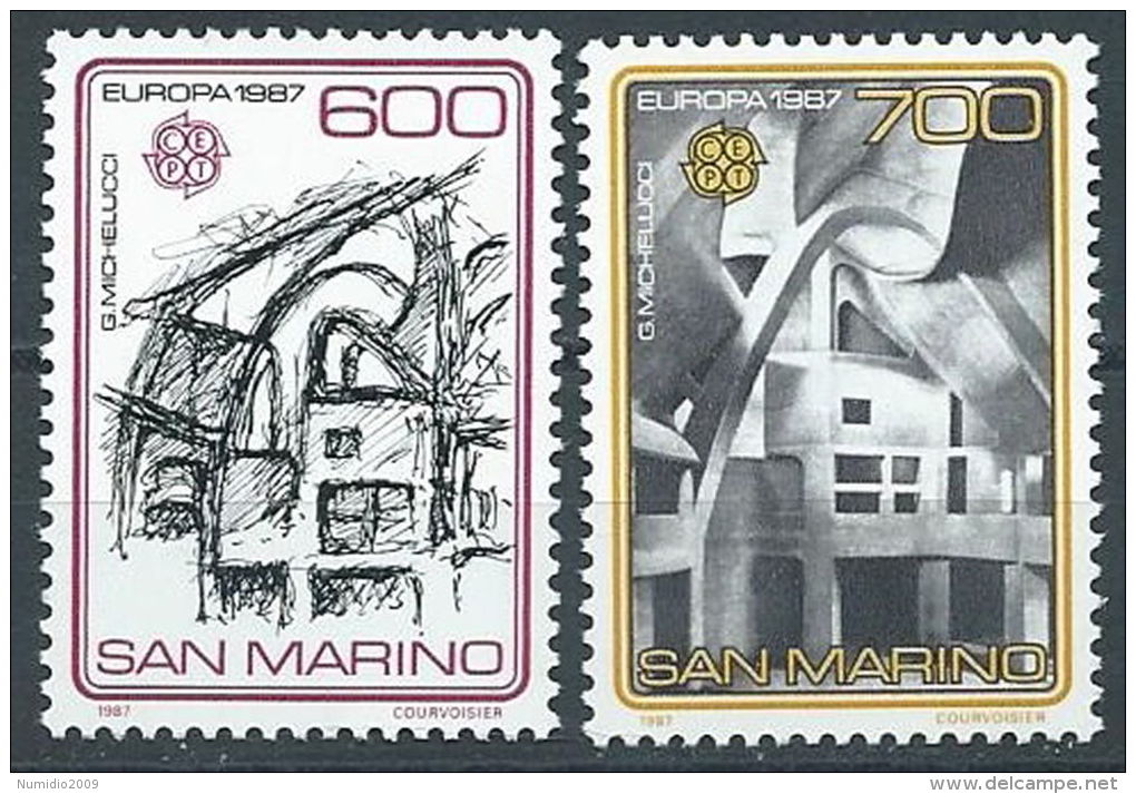 1987 EUROPA SAN MARINO MNH ** - EV - 1987
