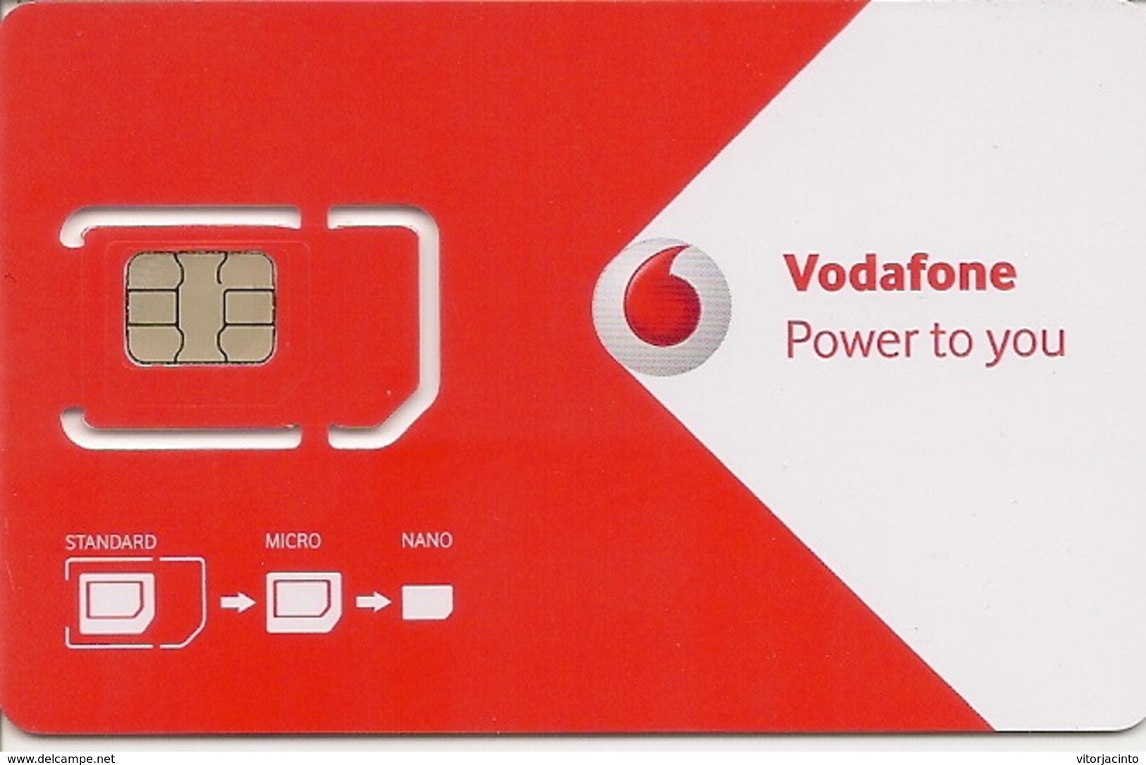 Mobile Phonecard Vodafone (Membership Card) - Portugal (NOT USED) - Portugal