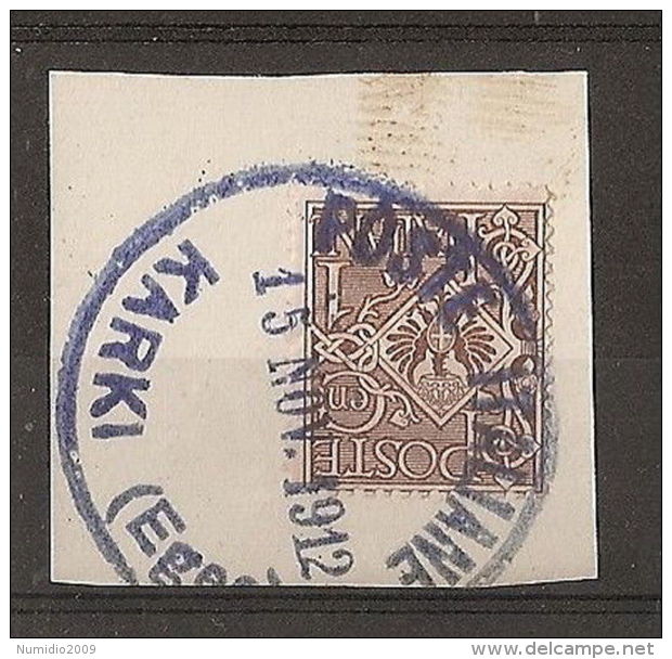 EGEO FRANCOBOLLI DEL REGNO ANNULLO CARCHI - RR5823 - Aegean (Carchi)