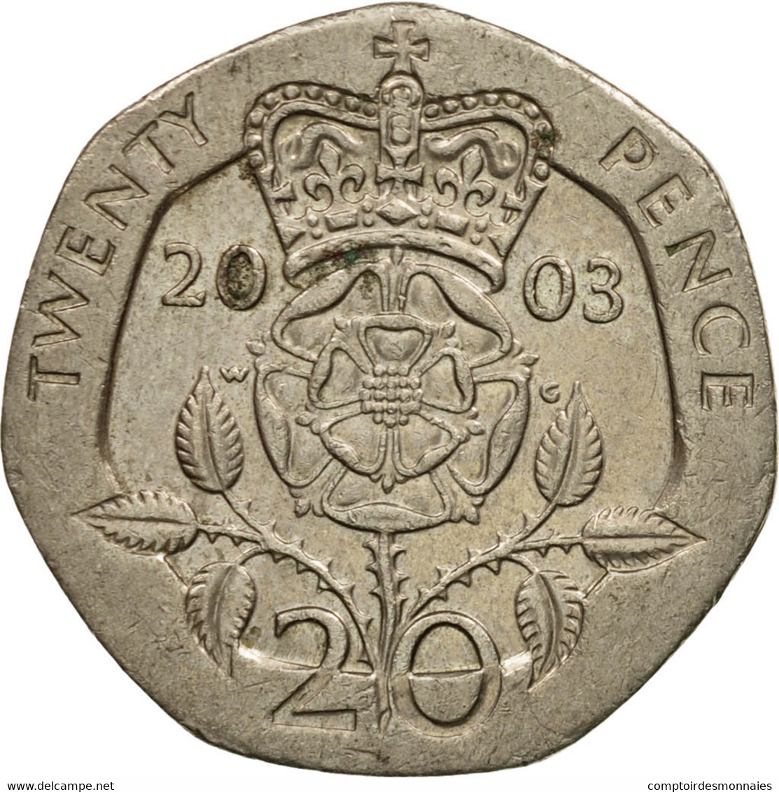 Monnaie, Grande-Bretagne, Elizabeth II, 20 Pence, 2003, TTB, Copper-nickel - 20 Pence