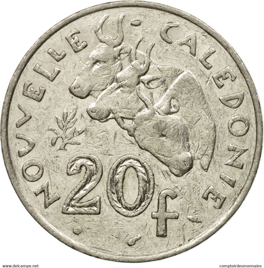 Monnaie, Nouvelle-Calédonie, 20 Francs, 1986, Paris, TTB, Nickel, KM:12 - Nieuw-Caledonië