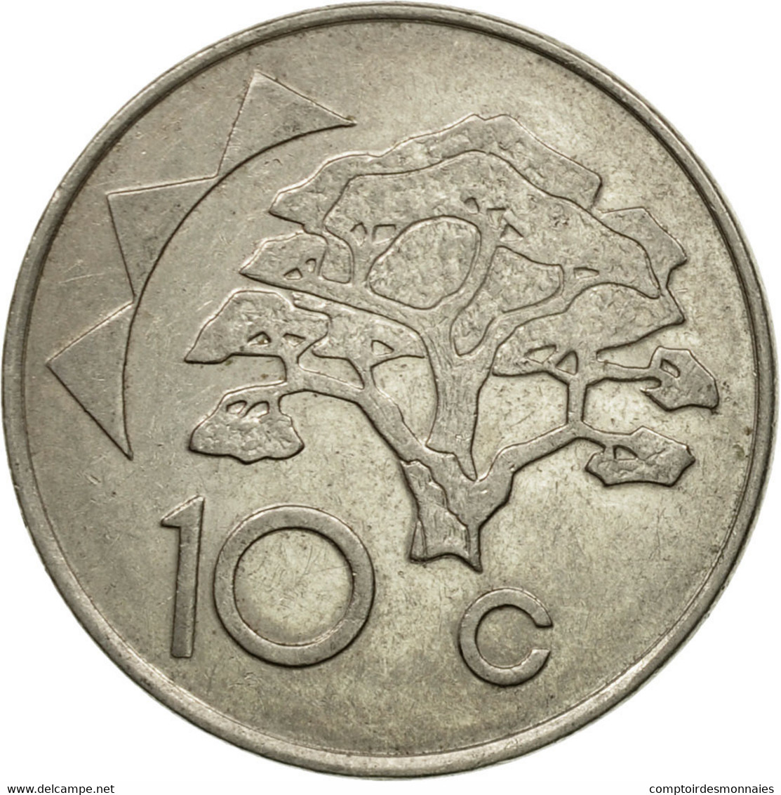 Monnaie, Namibia, 10 Cents, 1998, Vantaa, TTB, Nickel Plated Steel, KM:2 - Namibie