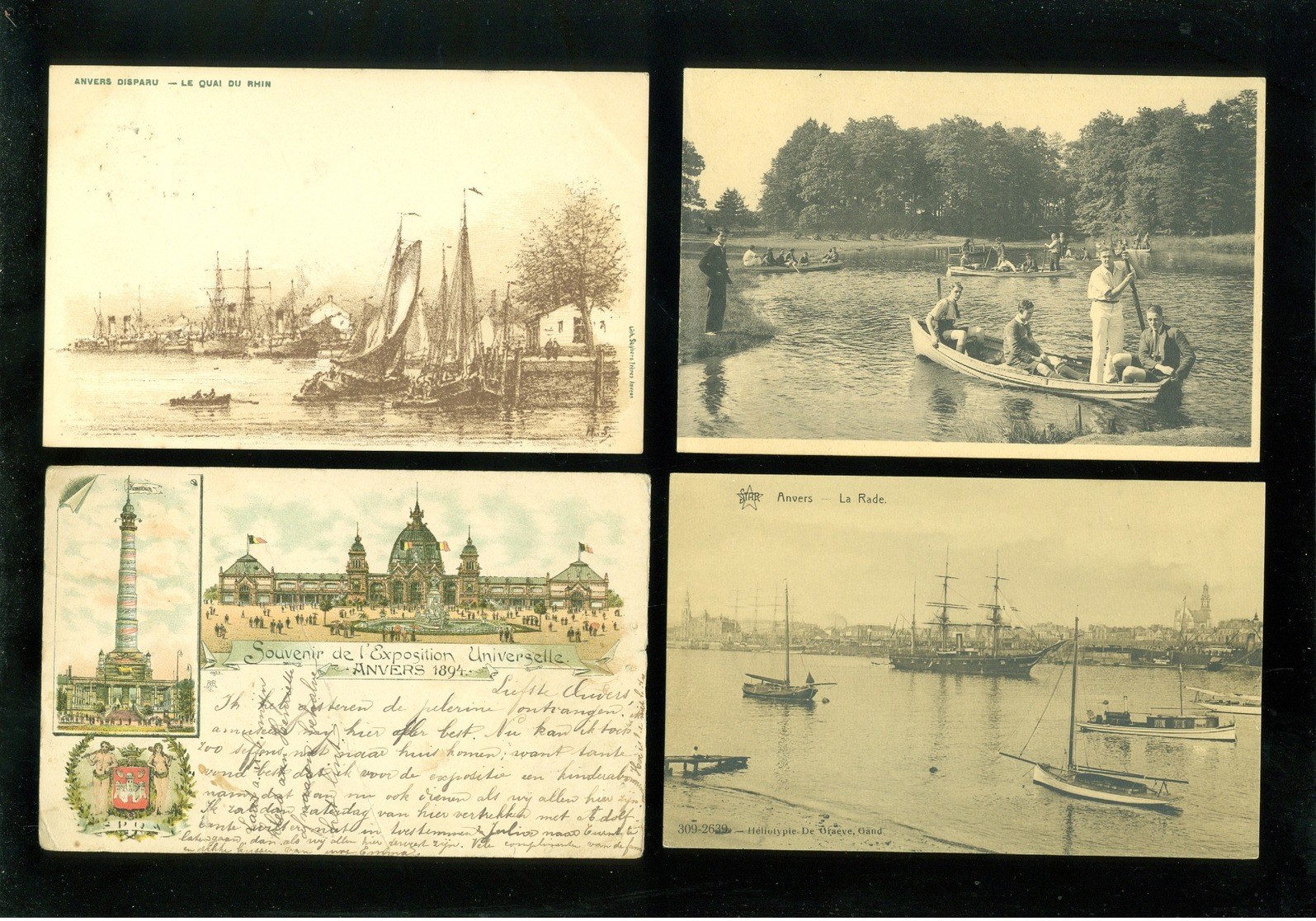 Beau Lot De 60 Cartes Postales De Belgique  Anvers      Mooi Lot Van 60 Postkaarten Van België  Antwerpen - 60 Scans - 5 - 99 Cartes