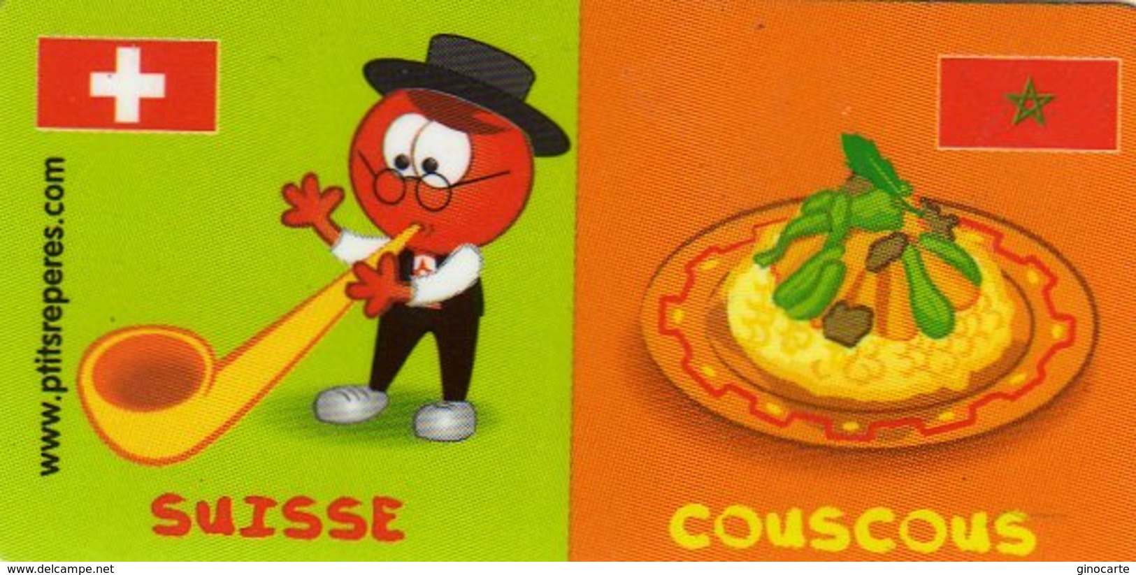 Magnets Magnet Leclerc Reperes Suisse Couscous - Tourisme