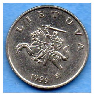 T10/  LITUANIE / LITHUANIA  1 LITAS 1999 - Lituanie